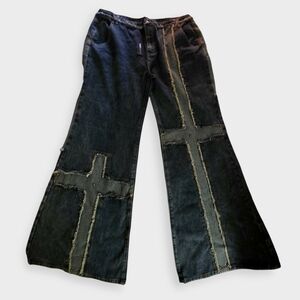 Fashion Nova Black Flare Jeans